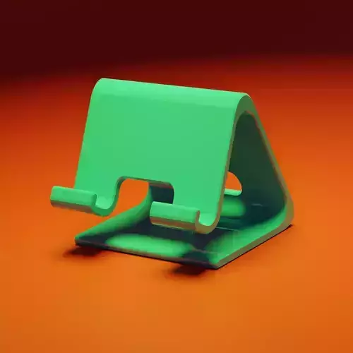 Phone holder stand  3D printable  3D print model