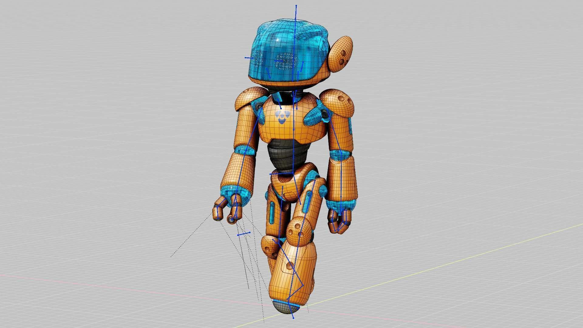 UTILITY BOT MONICA RIGGED 3D model_35