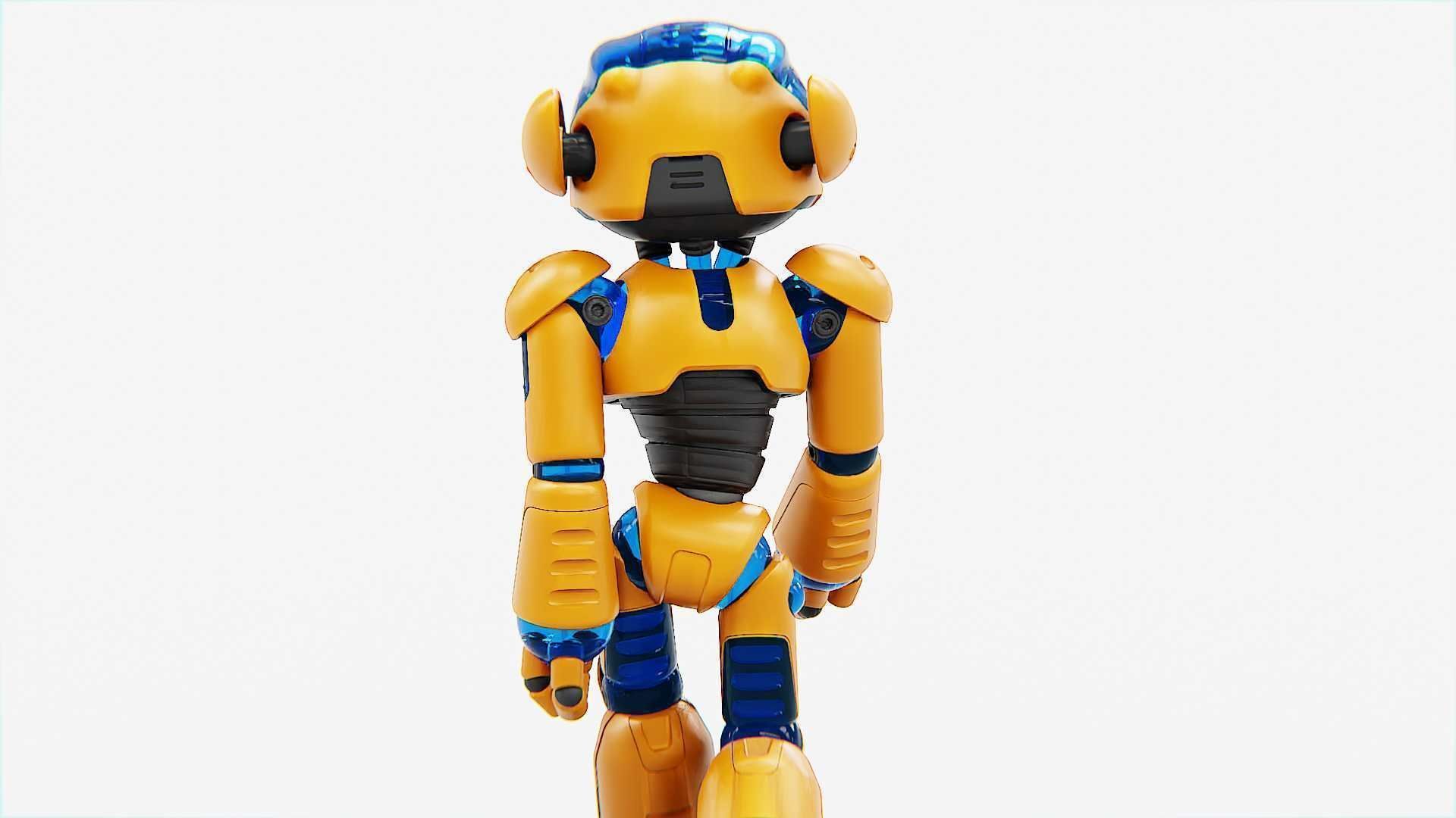 UTILITY BOT MONICA RIGGED 3D model_25