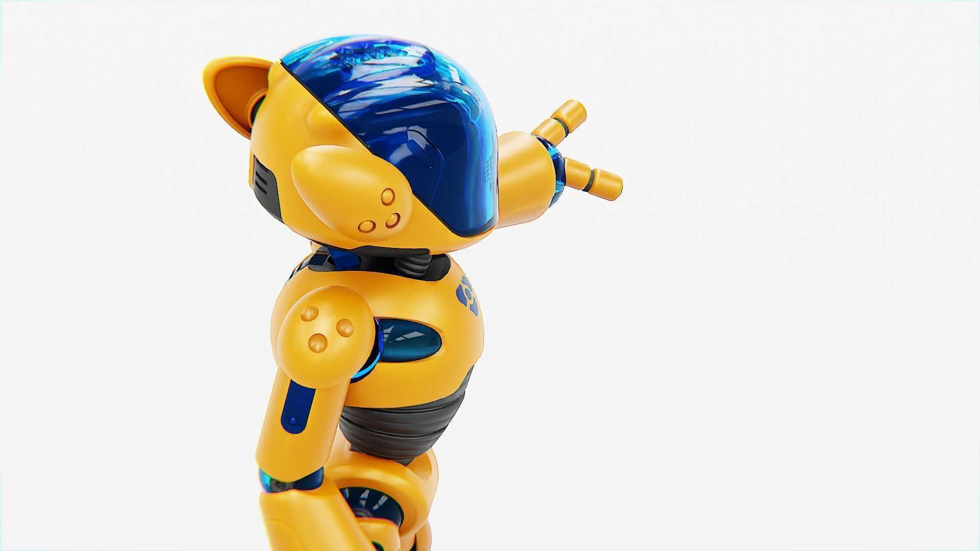 UTILITY BOT MONICA RIGGED 3D model_17