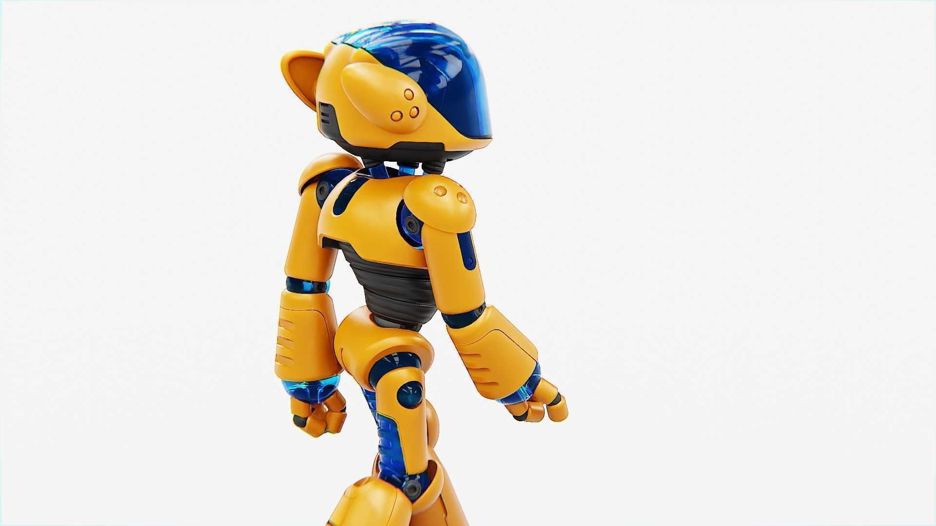 UTILITY BOT MONICA RIGGED 3D model_24