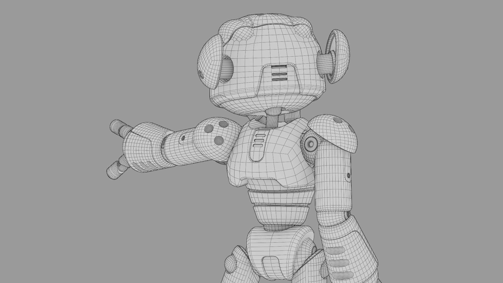 UTILITY BOT MONICA RIGGED 3D model_38