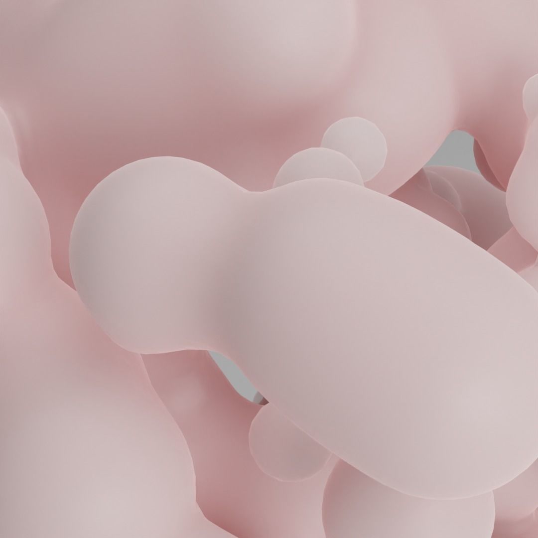 Abstract Blob model 3D model_2