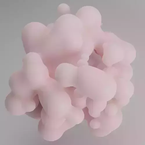 Abstract Blob model 3D model