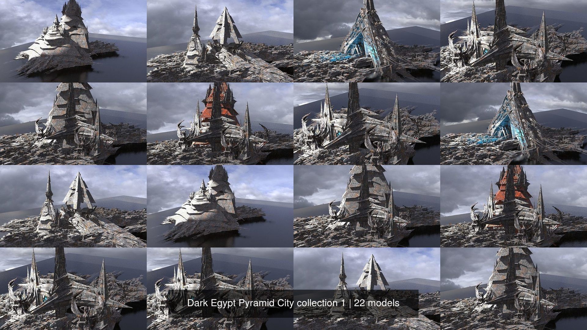 Dark Egypt Pyramid City collection 1 _2