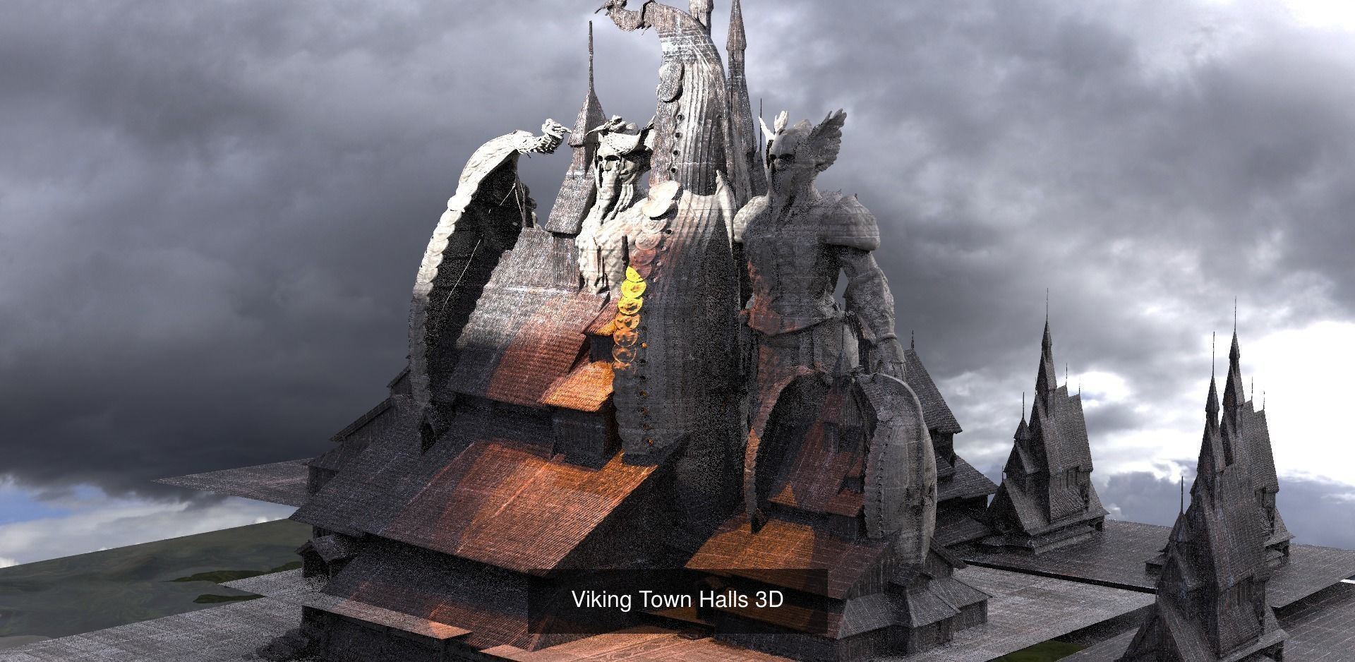 Norse Gods architecture collection 1 _7