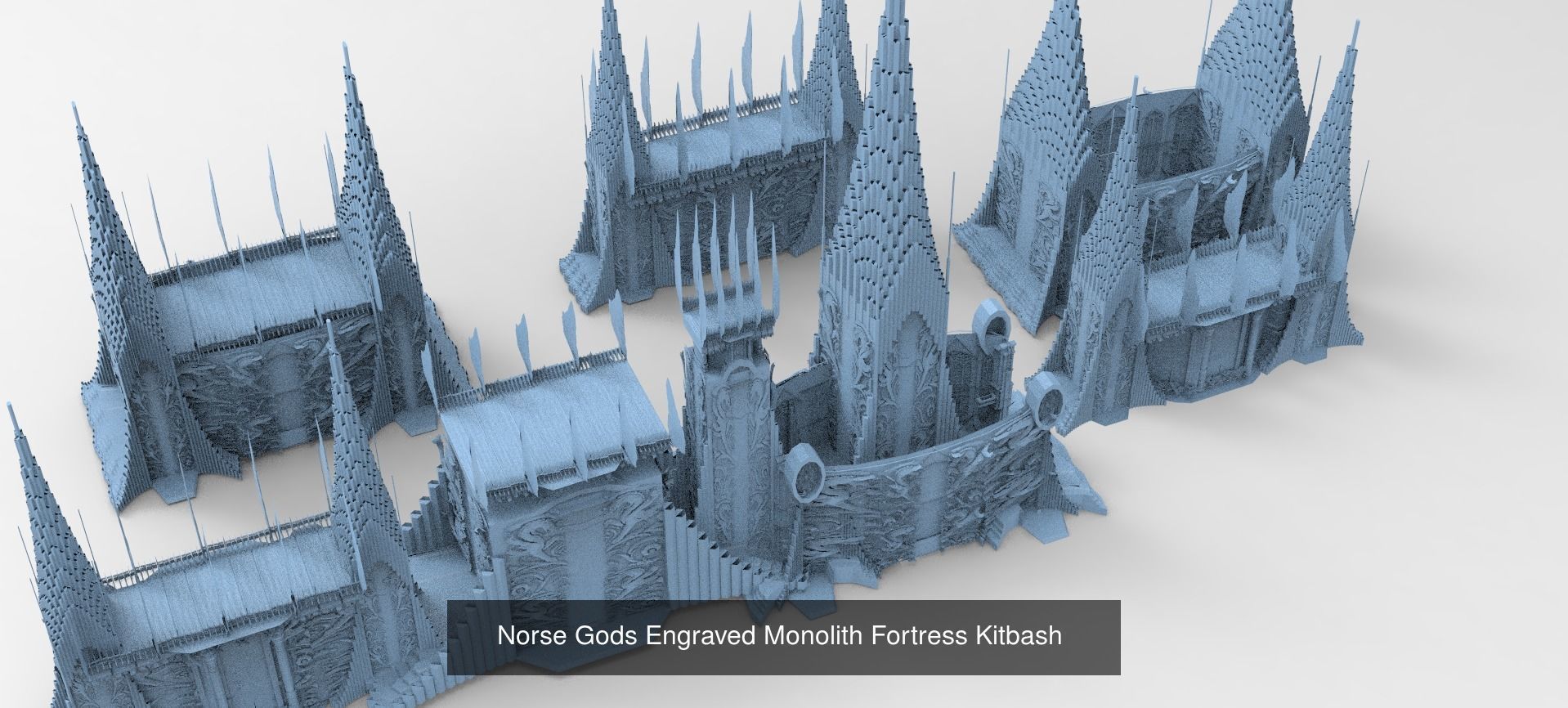Norse Gods architecture collection 1 _11