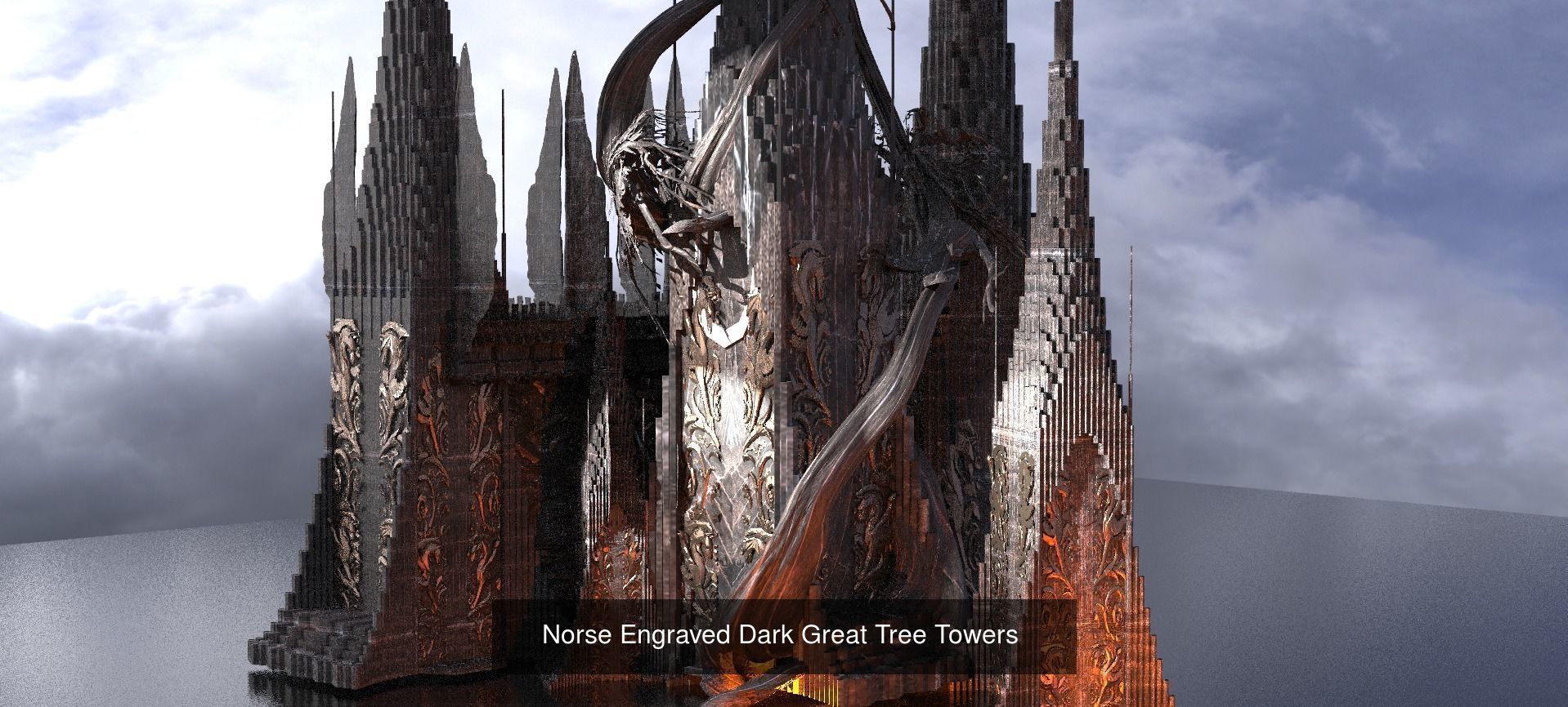 Norse Gods architecture collection 1 _12