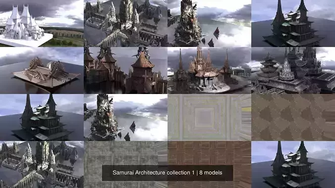 Samurai Architecture collection 1 