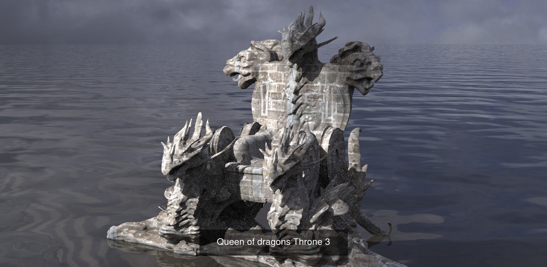 Dragon Sculpture Throne collection 1 _1