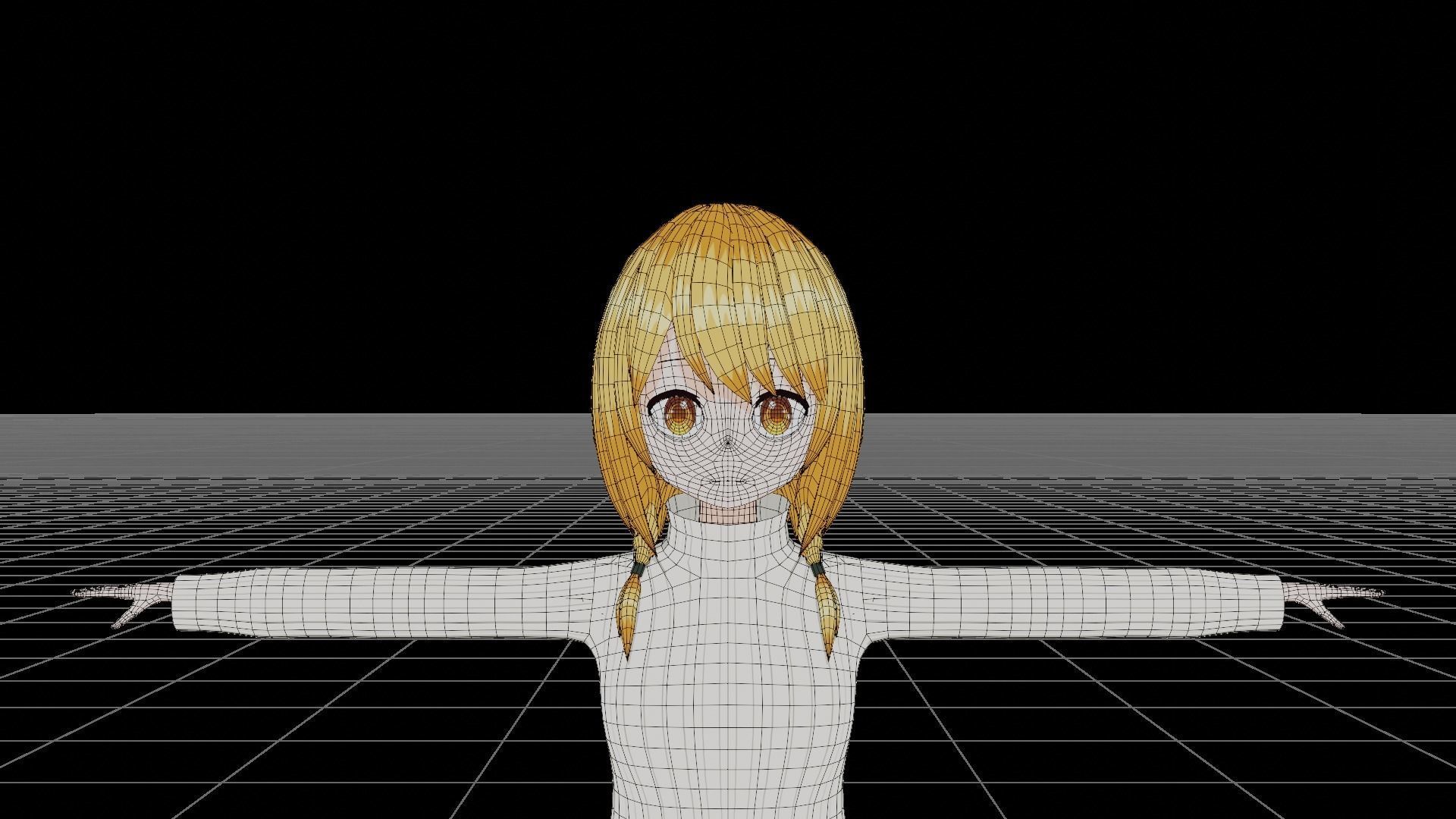Hinata 3D Model 3D model_1