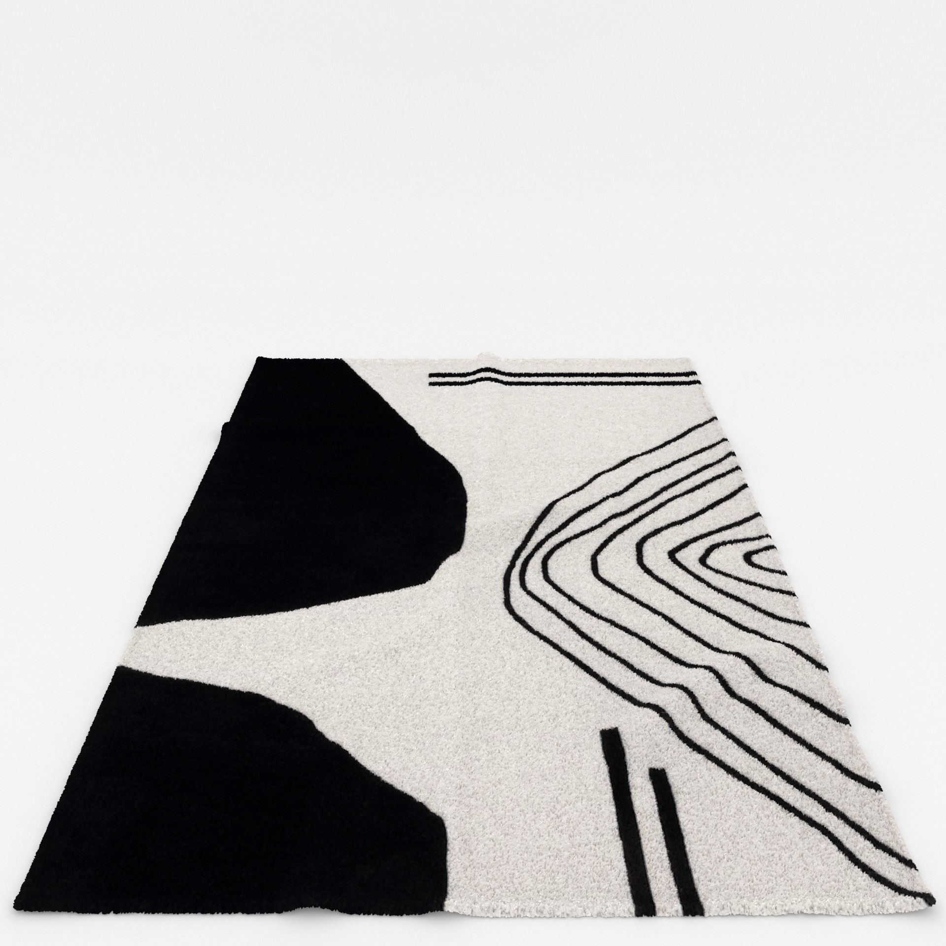 Rugs No 875 Low-poly 3D model_4