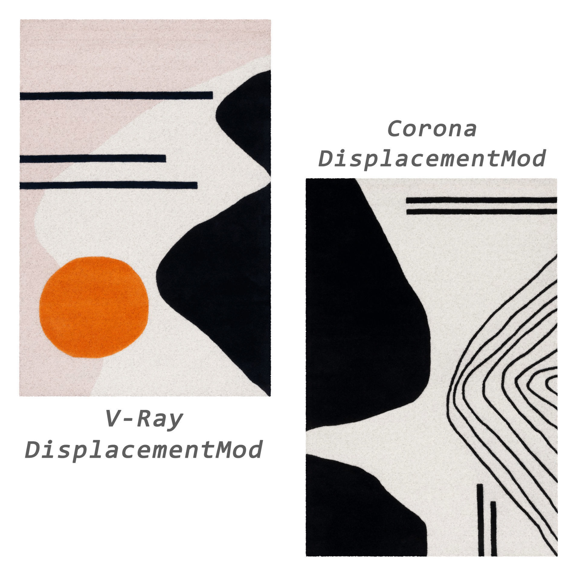 Rugs No 875 Low-poly 3D model_2