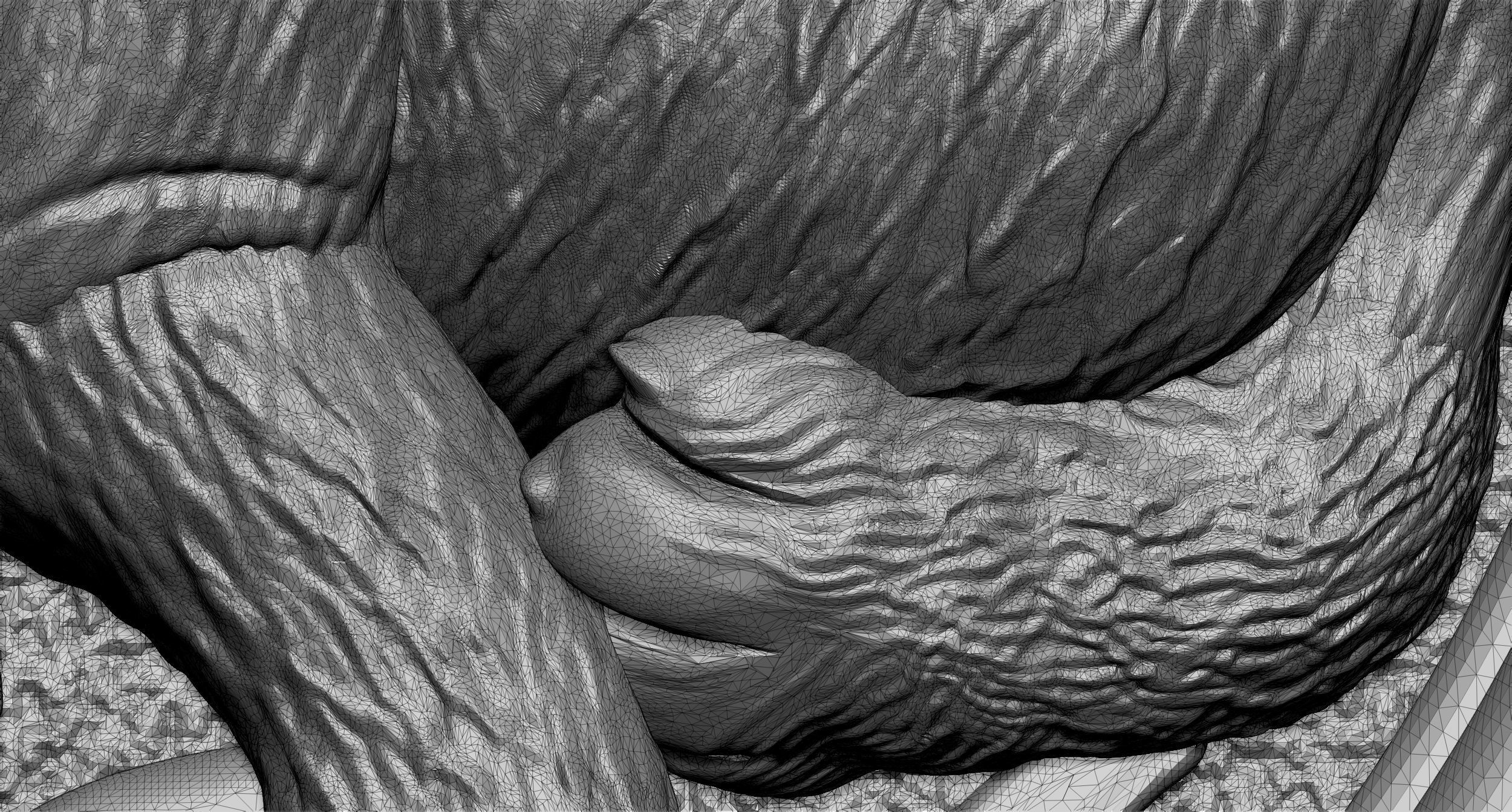 Cat Pendant 3D print model_7