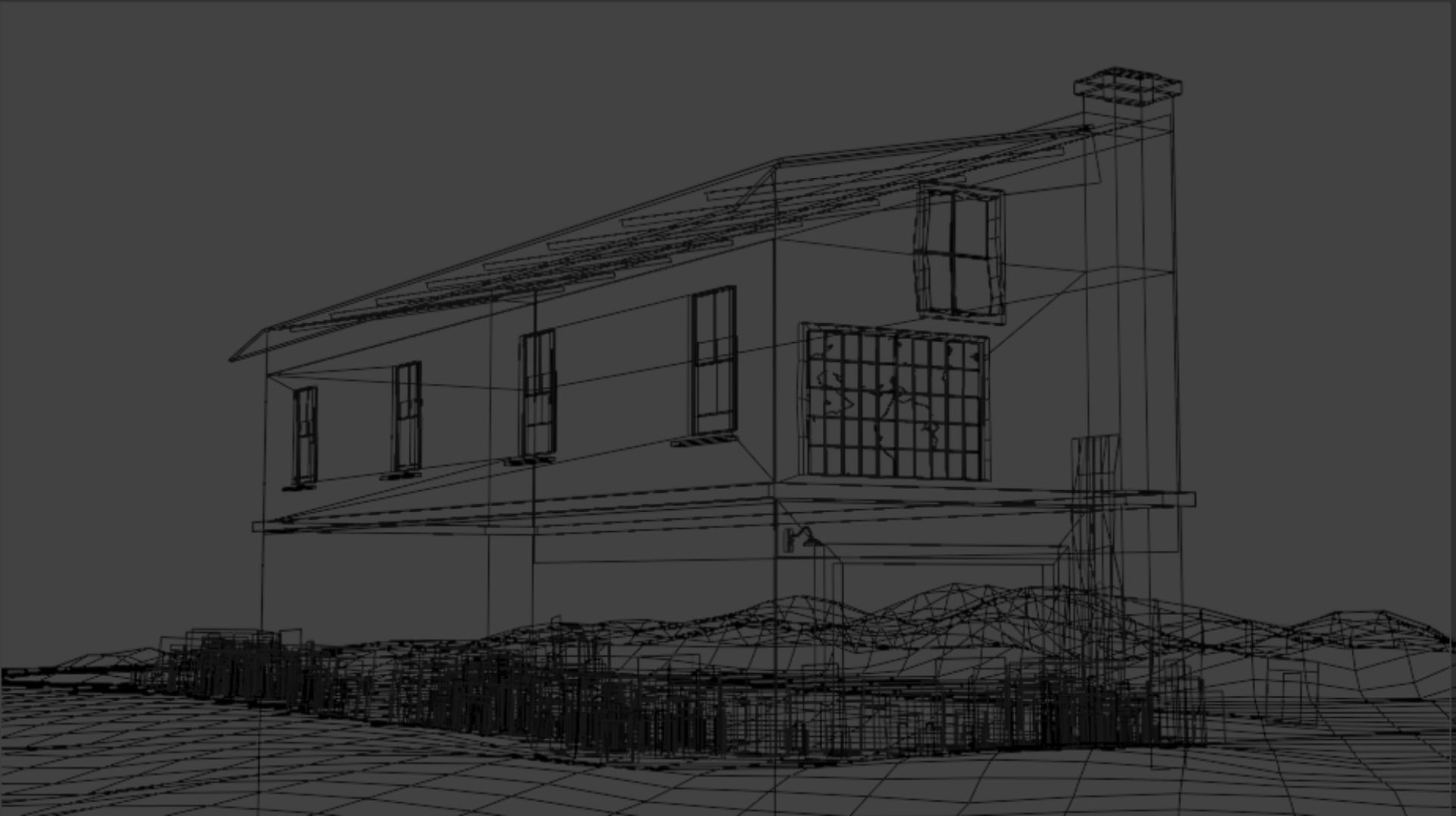 Building model 3D model_5