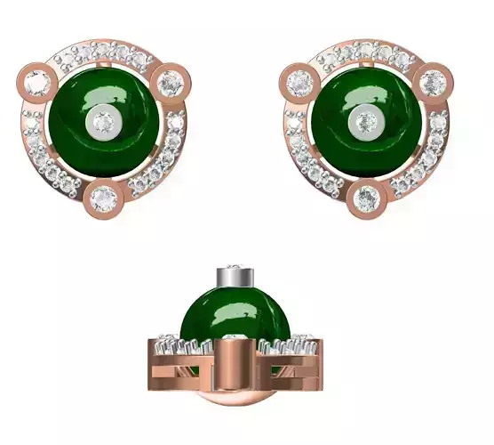 Women Earrings STL JCD Details