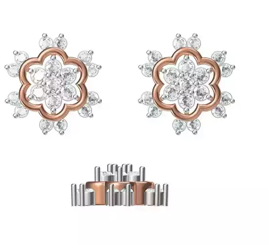 Women Earrings STL JCD Details
