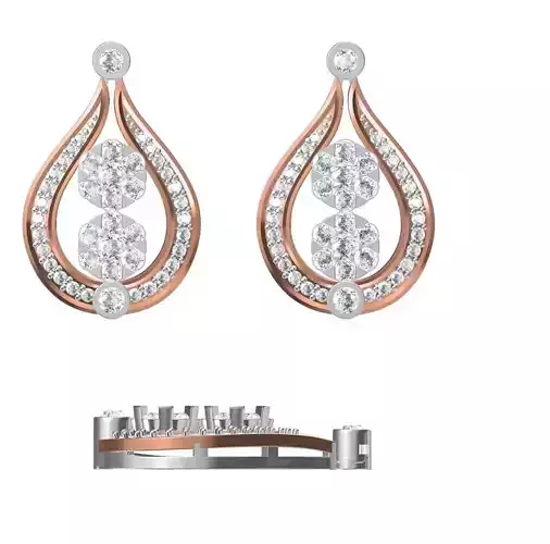 Women Earrings STL JCD Details