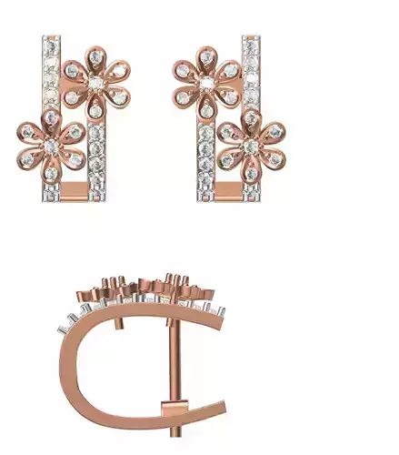 Women Earrings STL JCD Details