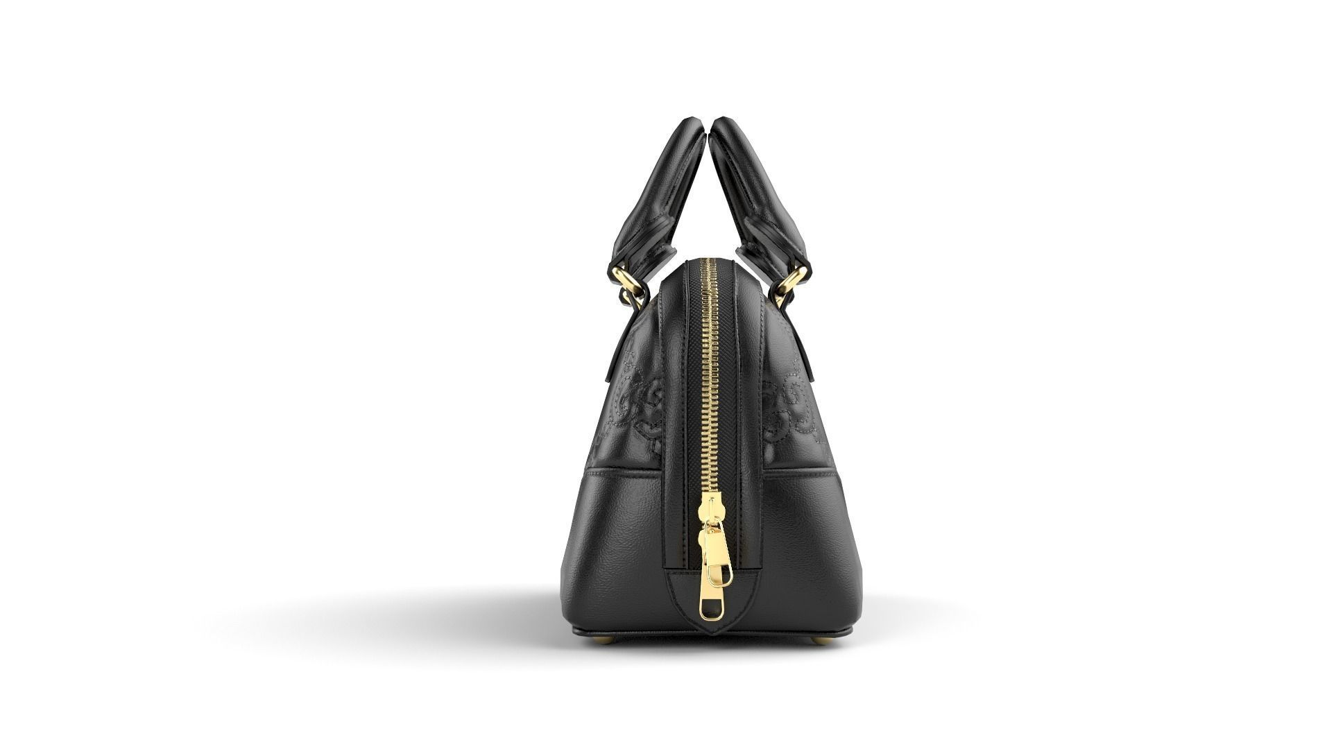 Handbag-GUCCI Low-poly 3D model_7