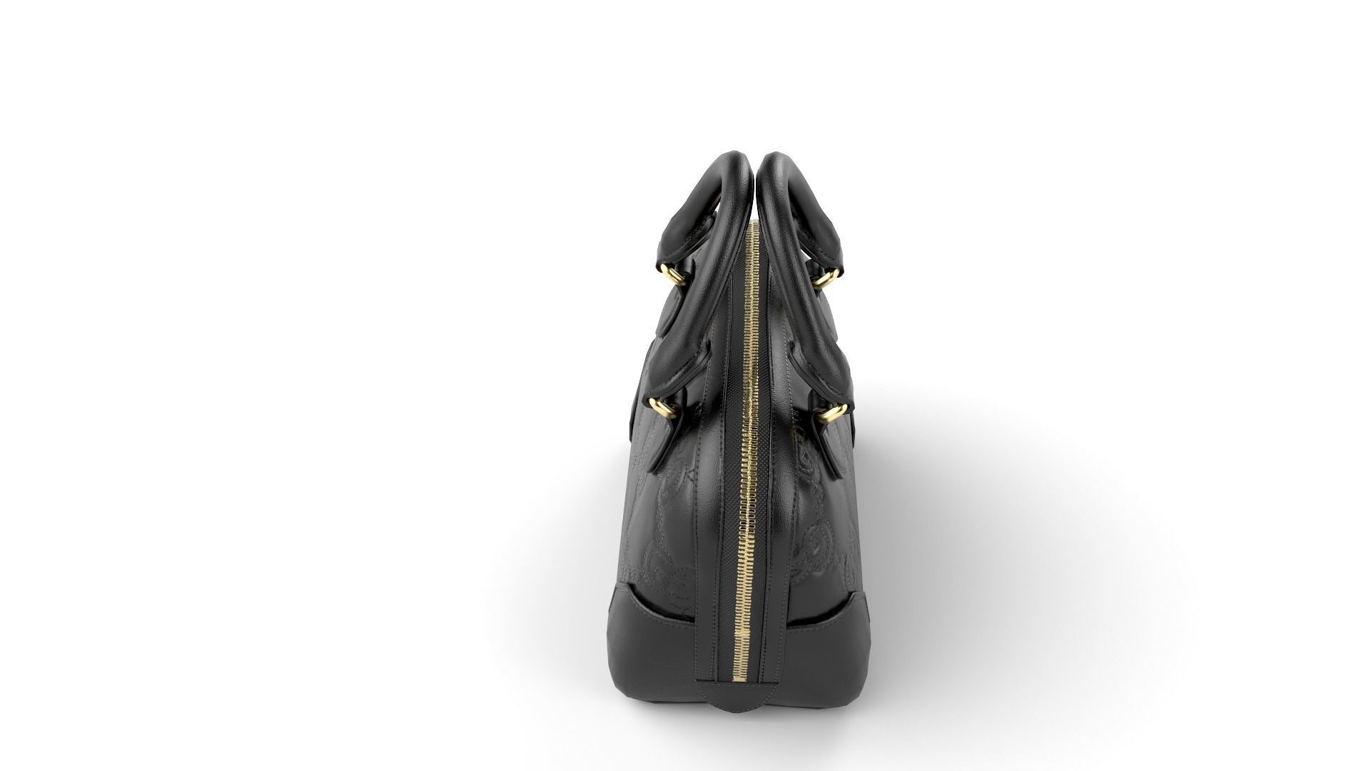 Handbag-GUCCI Low-poly 3D model_12
