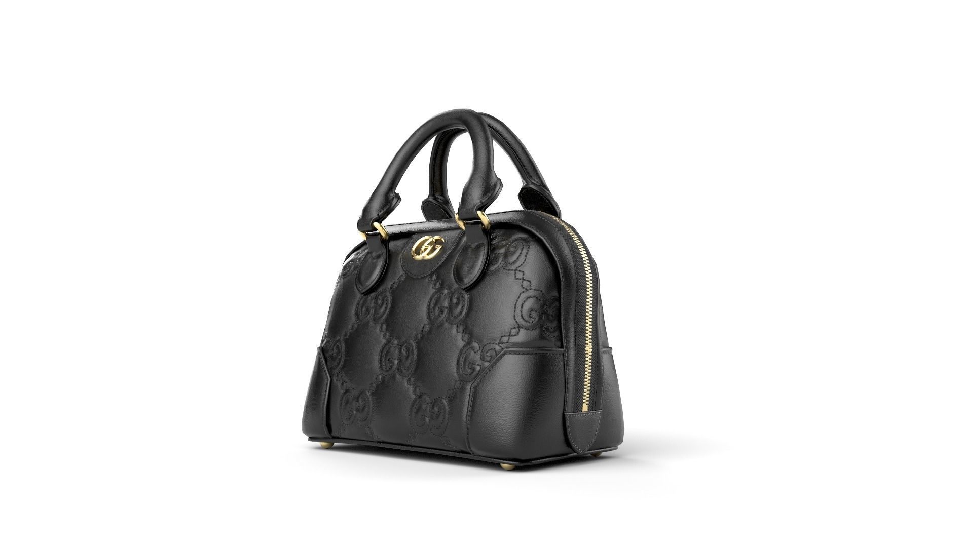 Handbag-GUCCI Low-poly 3D model_4