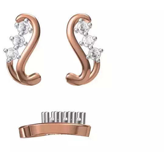 Women Earrings STL JCD Details