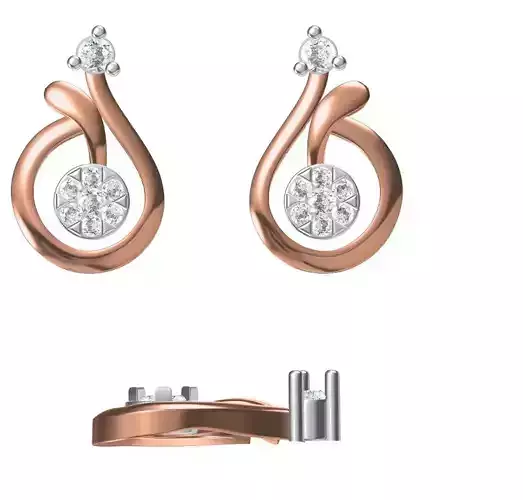 Women Earrings STL JCD Details