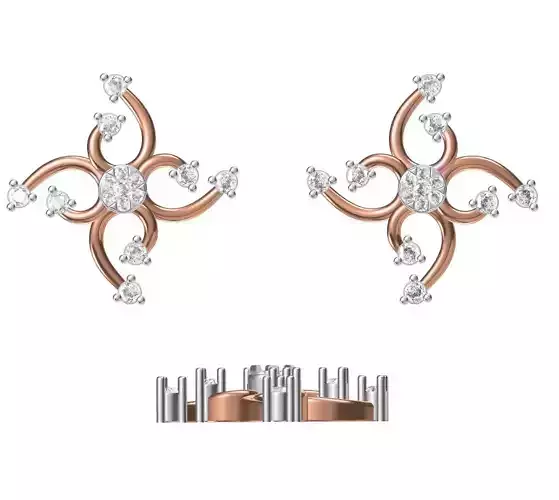Women Earrings STL JCD Details