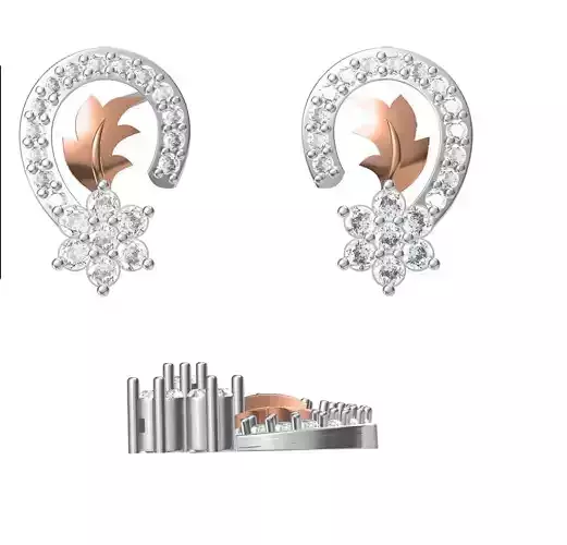Women Earrings STL JCD Details