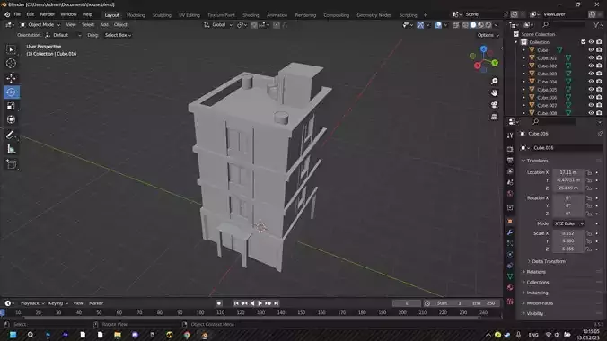 House for game or for render