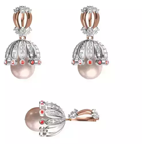 Women Earrings STL JCD Details