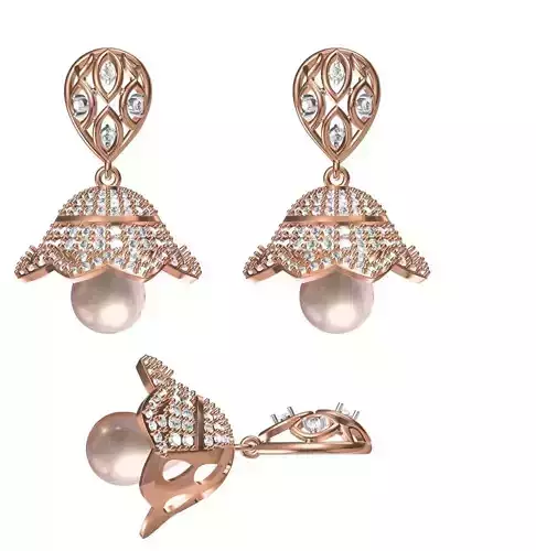 Women Earrings STL JCD Details