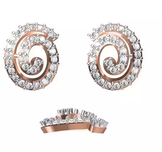 Women Earrings STL JCD Details
