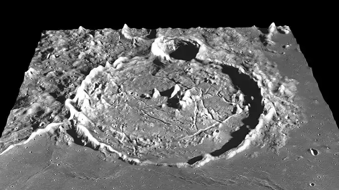 Gassendi Lunar Crater