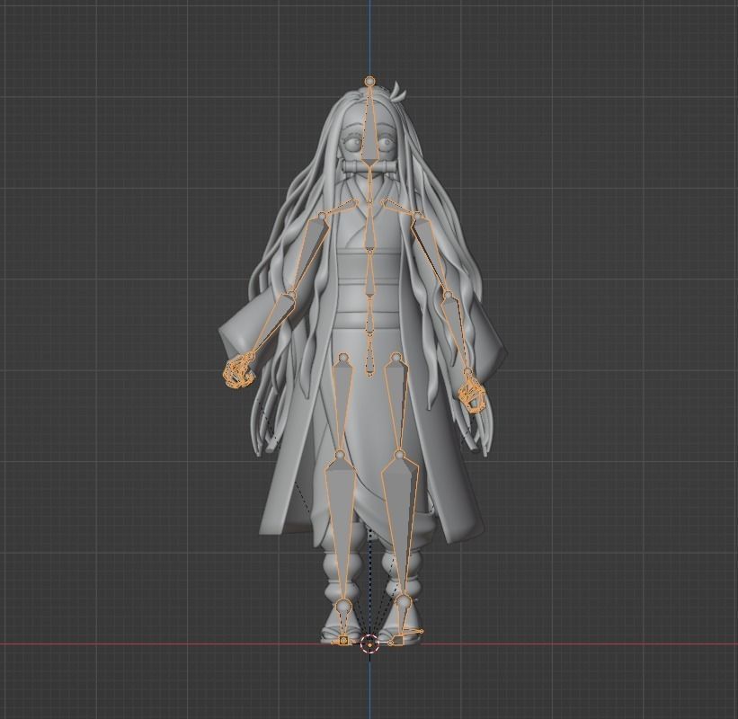 Nezuko Kamado - Demon Slayer 3D model_15