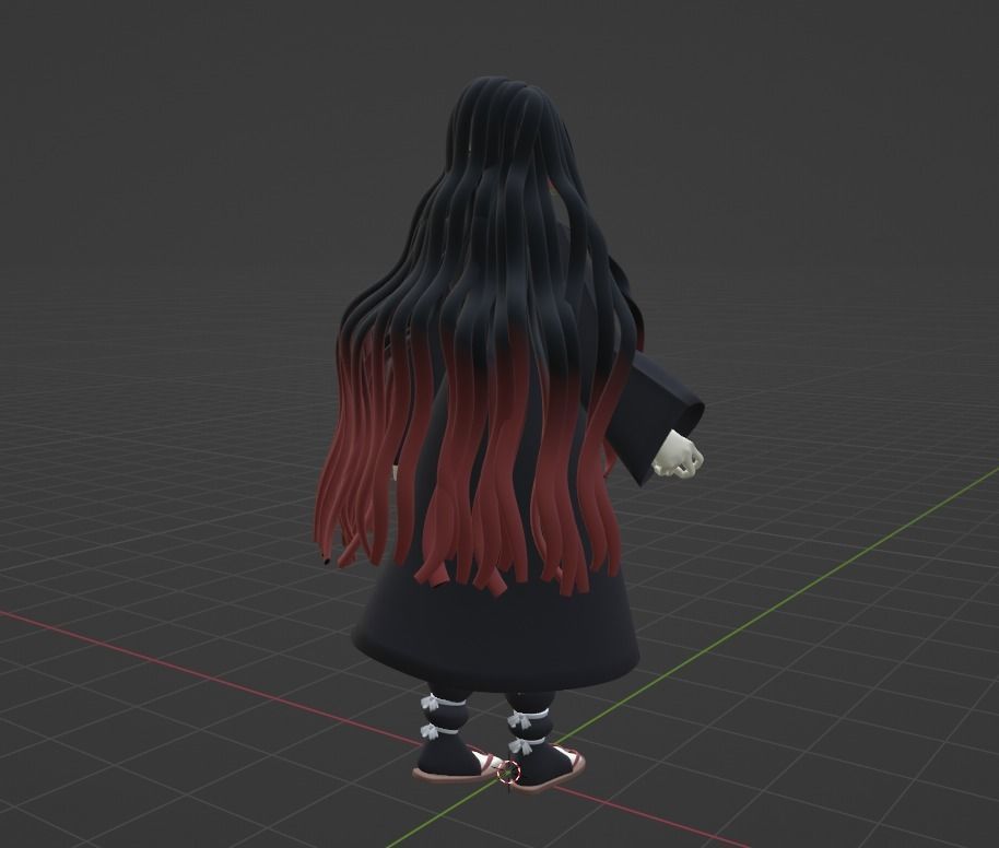 Nezuko Kamado - Demon Slayer 3D model_8