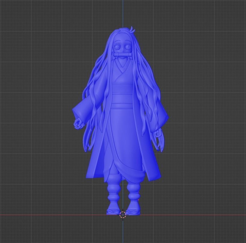 Nezuko Kamado - Demon Slayer 3D model_16