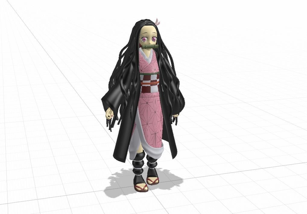Nezuko Kamado - Demon Slayer 3D model_17