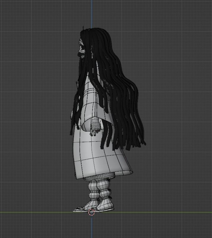 Nezuko Kamado - Demon Slayer 3D model_12