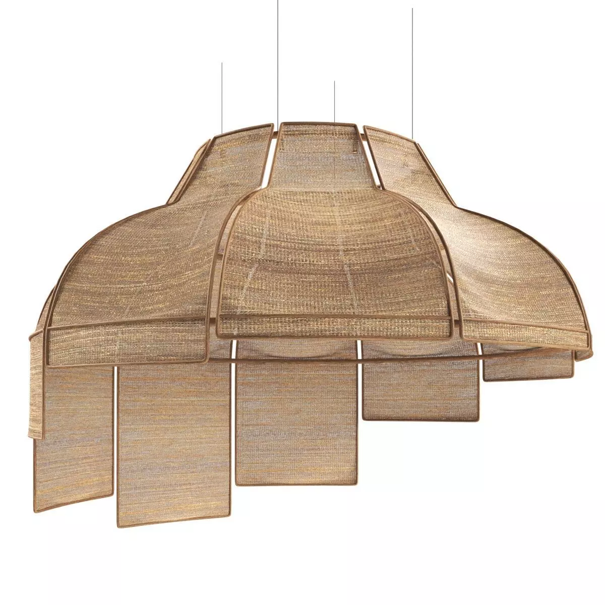 Burlap Canopy Lucy Simpson 3D model