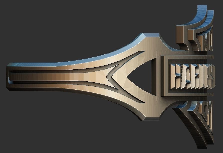 Harley Davidson Ring 3D print model_2