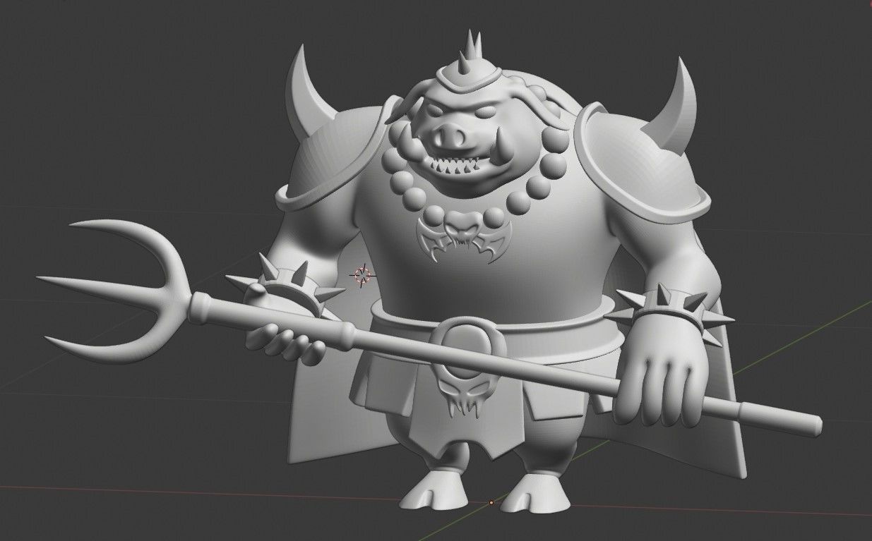 Ganon from The Legend of Zelda 3D print model_1