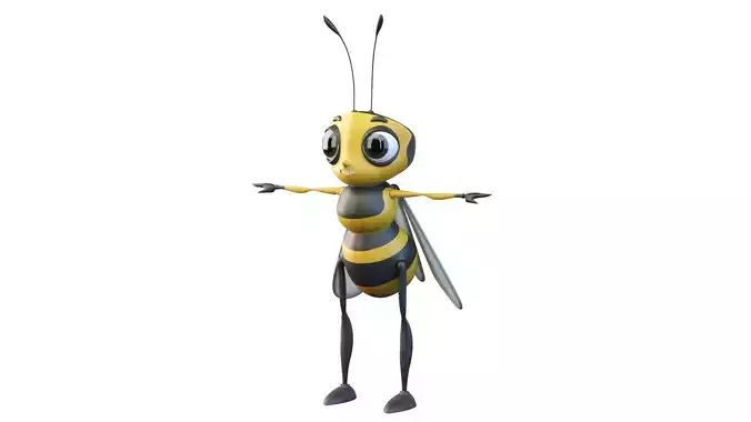 Cartoon Bee Character