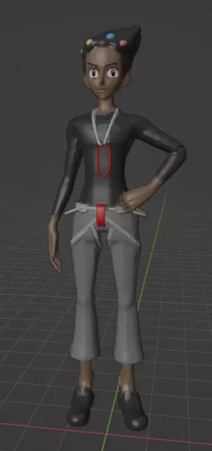 Grant gym leader 3D print model