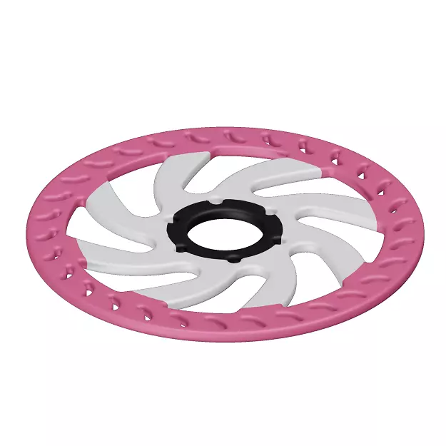 Bicycle Disc Rotor Toy 3D model_0