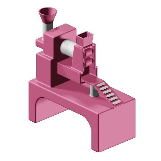 Food Processing Machinery Toy 3D model_2