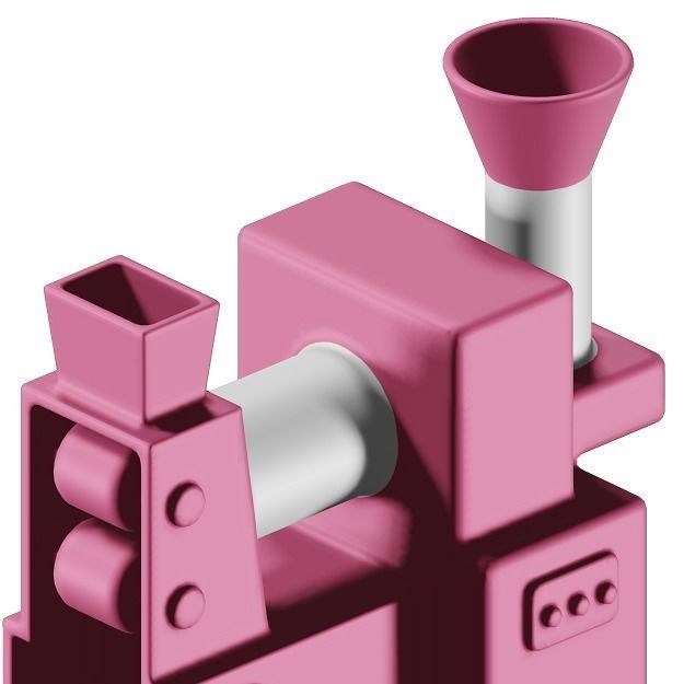 Food Processing Machinery Toy 3D model_3