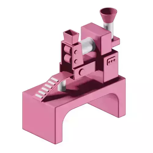 Food Processing Machinery Toy 3D model