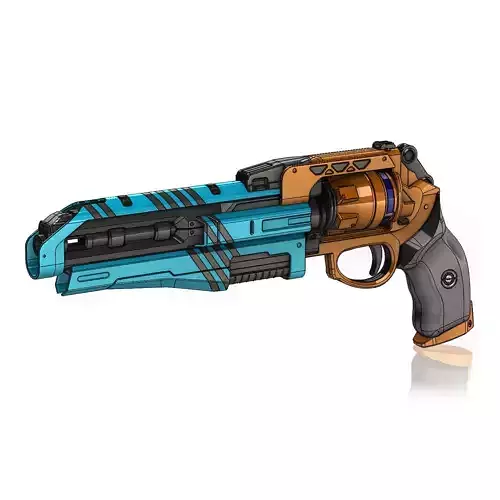 The Palindrome Legendary Hand Cannon 3D print model